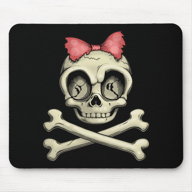 Betty Bones Mouse Pad (Front)