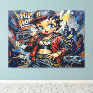 BETTY BOOP-4A CANVAS PRINT