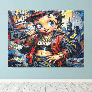 BETTY BOOP CANVAS PRINT