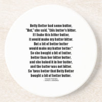 Betty Botter Better Butter (Tongue Twister)