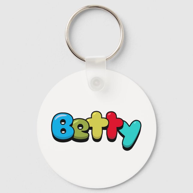 Betty Keychain (Front)