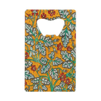 Betty's Yellow Flowers Credit Card Bottle Opener