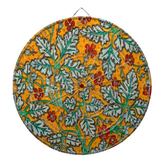 Betty's Yellow Flowers Dartboard