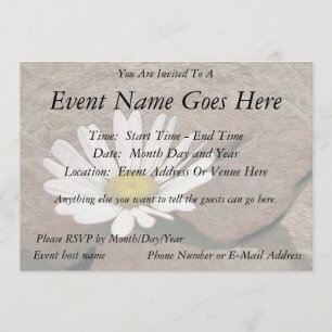 Between A Rock And A Hard Place Invitation