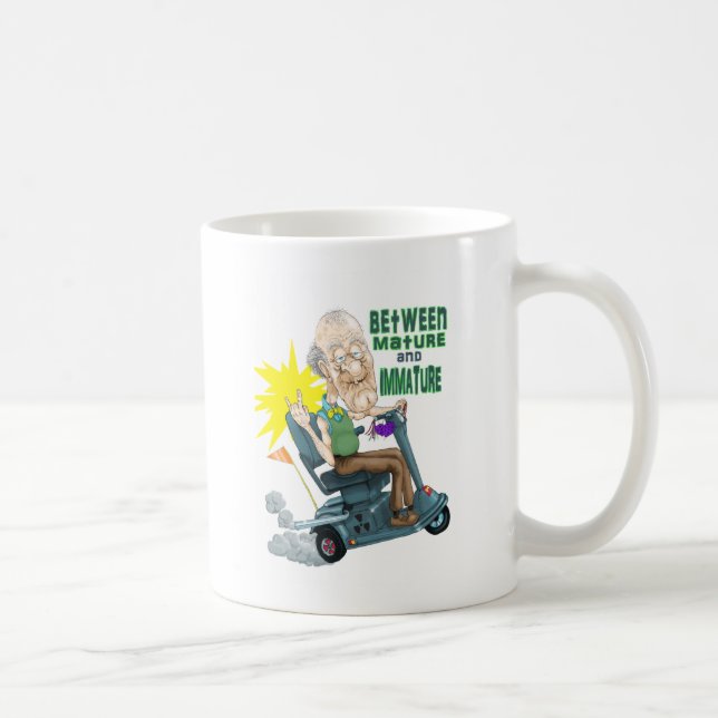 Between Mature and Imature Coffee Mug (Right)