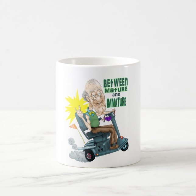 Between Mature and Imature Coffee Mug (Center)