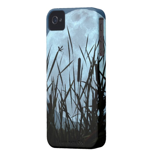 Between Moon and Marsh iPhone4 Case (Back Left)