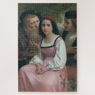 Between Riches and Love (by Bouguereau) Jigsaw Puzzle