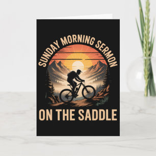 Between Soccer And Chores Mountain Biking Dad Card