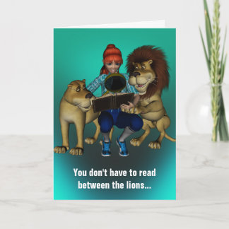 Between the Lions Birthday Card