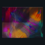 Between the Sizzle and the Zizzle Poster<br><div class="desc">Between the Sizzle and the Zizzle.  2026,  Ken Gage.  Digital art: abstract.</div>