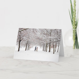 Between The Trees Holiday Card