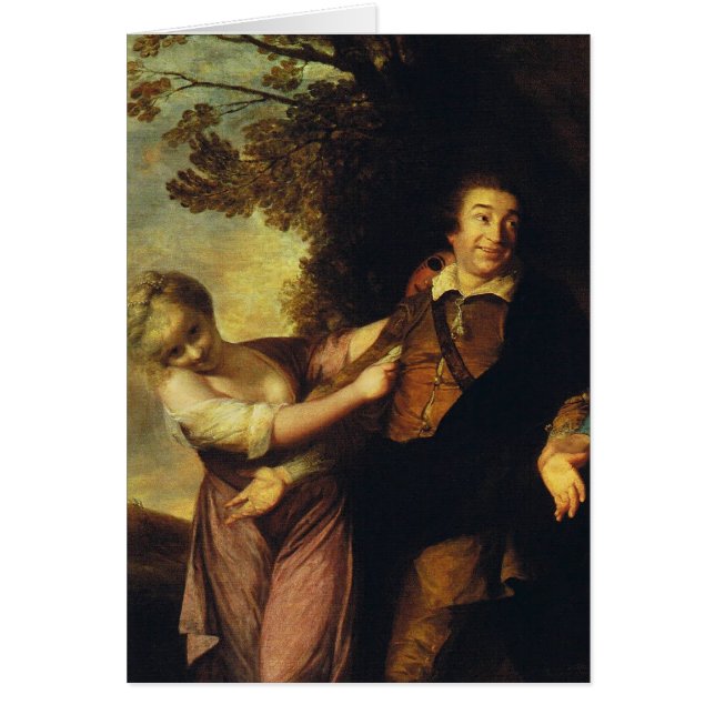 Between Tragedy And Comedy - David Garrick (Front)