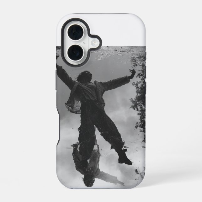 Between Two Worlds-01 iPhone 16 Case (Back)