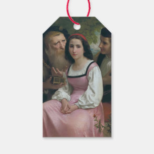 Between Wealth and Love (by Bouguereau) Gift Tags