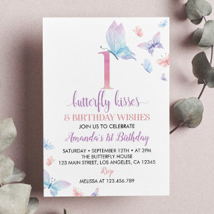 Beurre 1er anniversaire Invitation