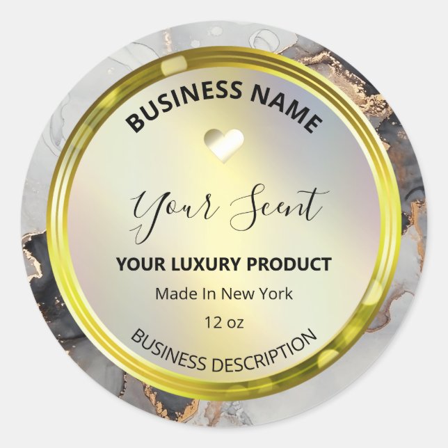 Beurre de corps d'encre noire luxuriante Étiquette (Devant)