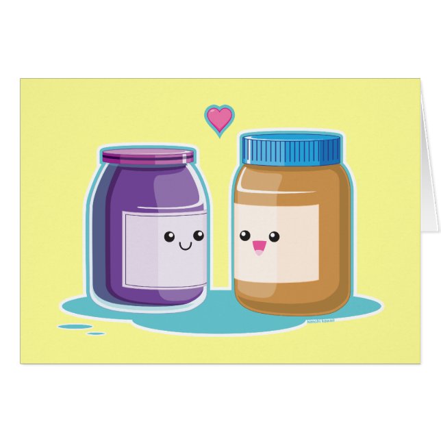 Beurre et gelée d'arachide (Devant horizontal)