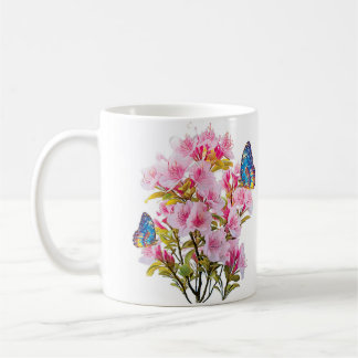 Beurre fleurit café Mug