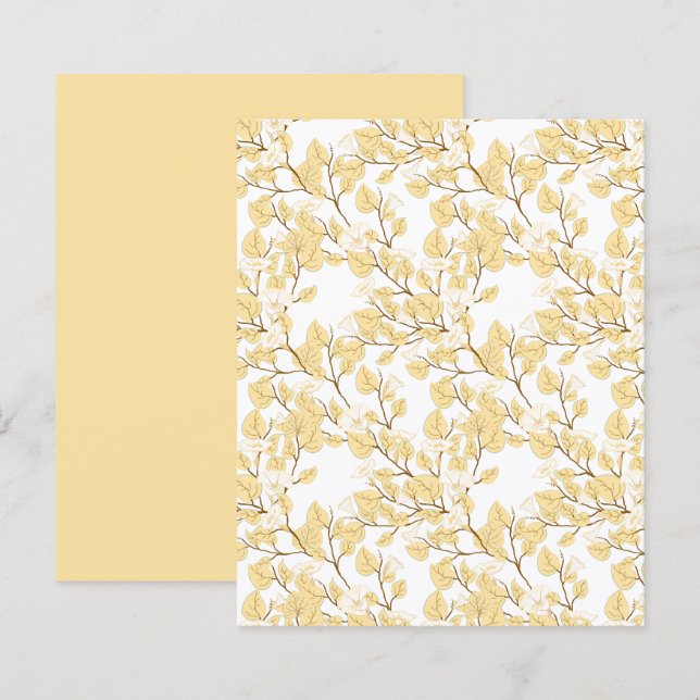 Beurre Jaune Blanc Matin Gloire Papier à gratter (Devant / Derrière)