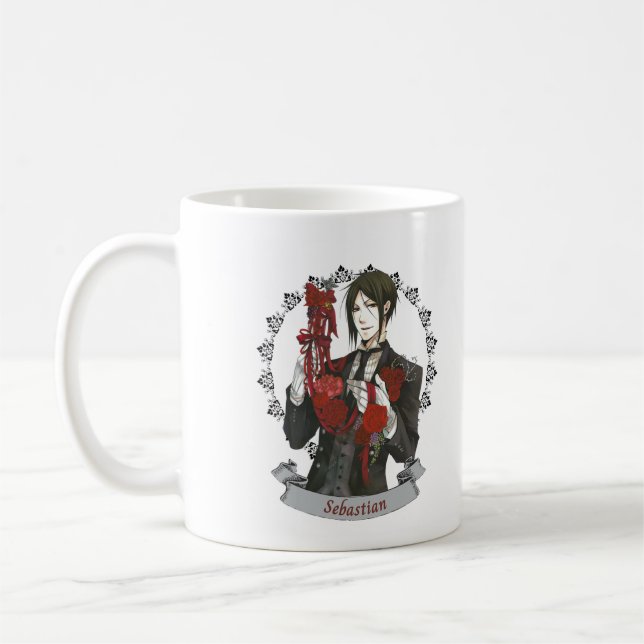 Beurre Noir Sebastian, Mug De Café Inspiré Anime (Gauche)