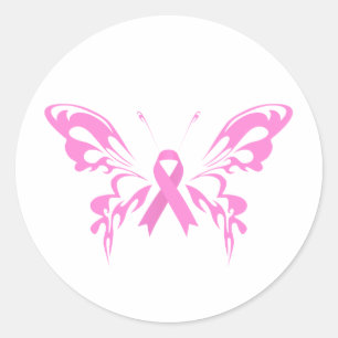 Beurre rose Beurre Cancer du sein Sticker