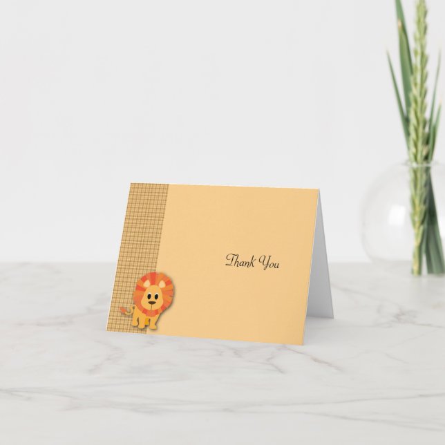 Beurre-scotch Lion Merci bébé (Devant)