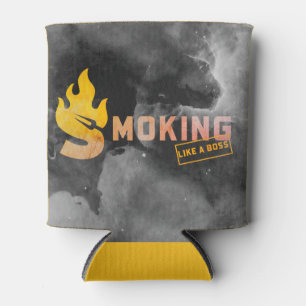 Beverage Cooler Smoking Like A Boss BBQ Funny