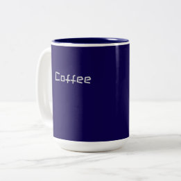 Beverage Two-Tone Coffee Mug
