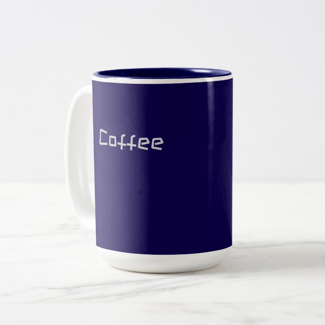 Beverage Two-Tone Coffee Mug (Front Left)