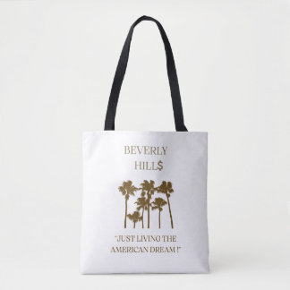 Beverly Hills American Dream Luxury Shoulder Tote Bag