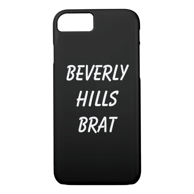 Beverly Hills Brat iPhone Case (Back)