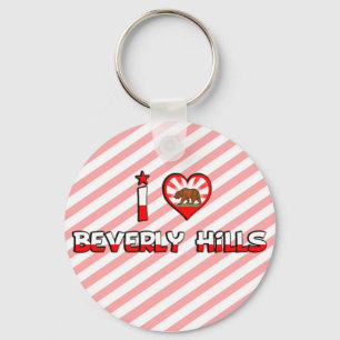 Beverly Hills, CA Keychain