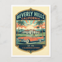 Beverly Hills CA Retro 1950s Travel