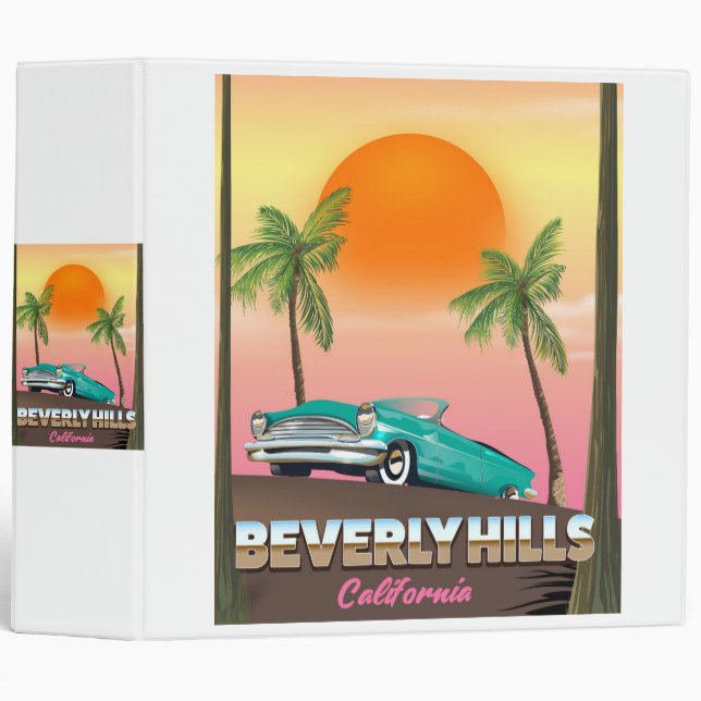 Beverly Hills California Binder (Front/Spine)