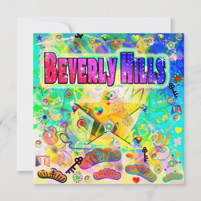 Beverly Hills Epoch Hour Greeting card (Front)