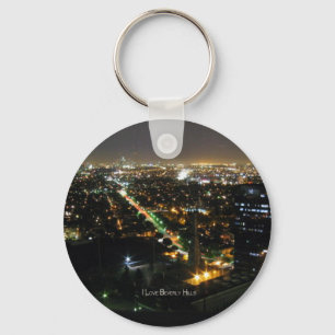 Beverly Hills: I Love Beverly Hills Keychain