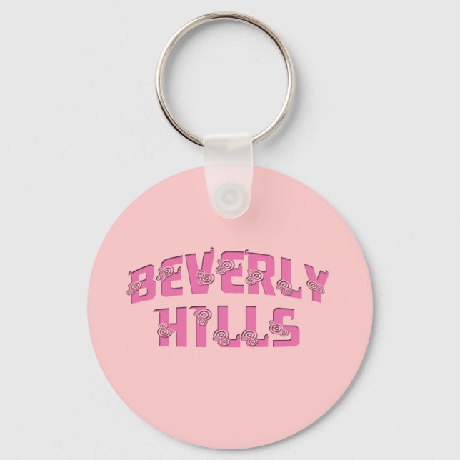 BEVERLY HILLS KEYCHAIN (Front)