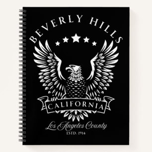 Beverly Hills Los Angeles County California Notebook