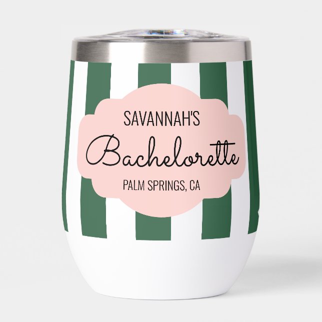 Beverly Hills Pink & Green Bachelorette (Front)