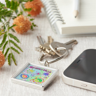 Beverly Hills Seven Suns & Energy Keychain