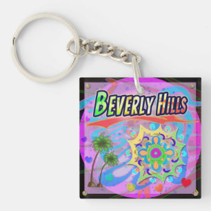 Beverly Hills True Progress Keychain