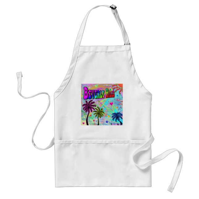 Beverly Hills Vivid Romance Apron (Front)