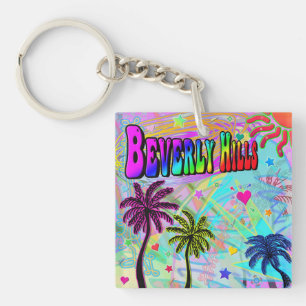 Beverly Hills Vivid Romance Keychain