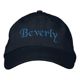 Beverly Personalized Embroidered Baseball Cap Hat