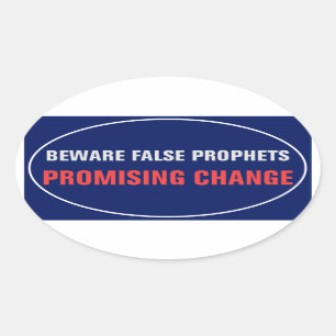 Beware False Prophets ... Sticker