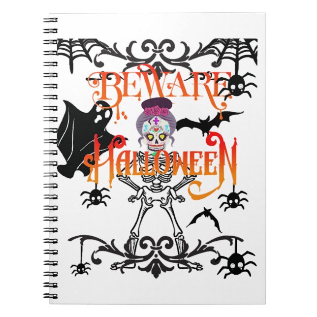 Beware Halloween Notebook (Front)