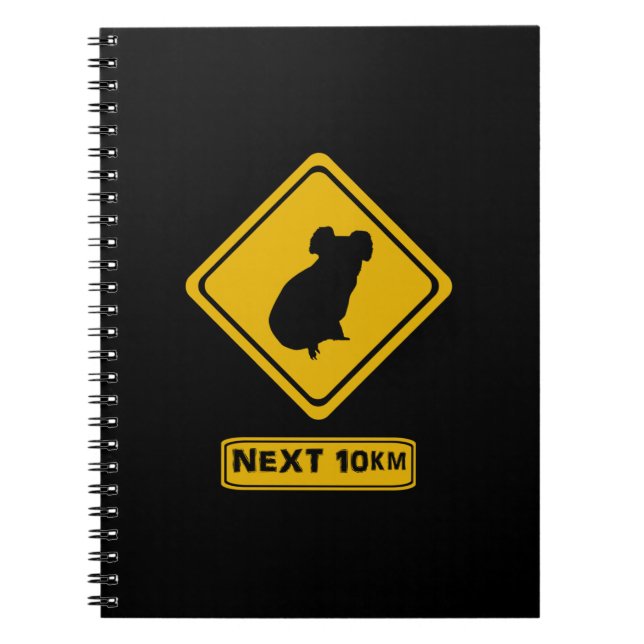 beware koalas notebook (Front)
