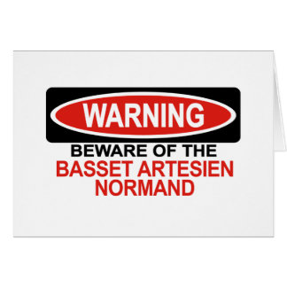Beware Of Basset Artesien Normand