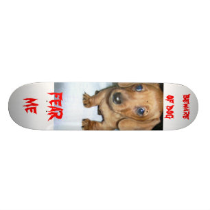 beware of dog skateboard